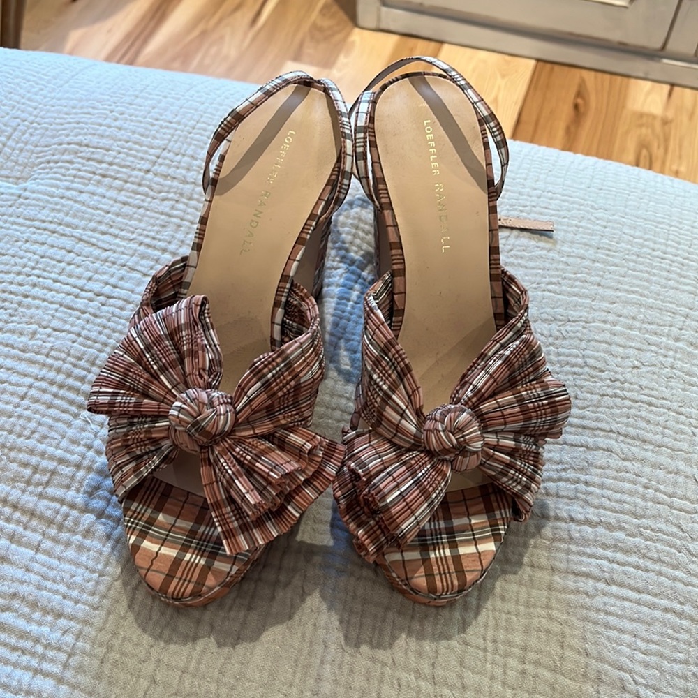 Loeffler Randall Natalia Plaid NEW